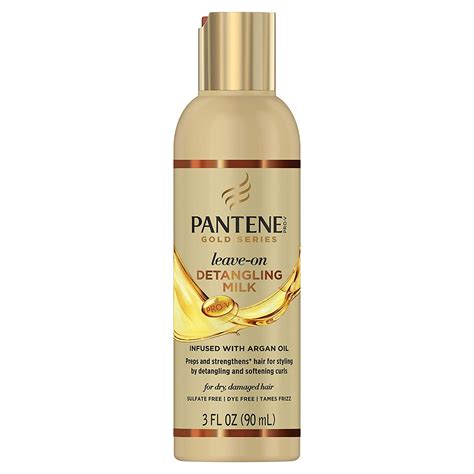 Pantene Gold Series Leave-On Detangling Milk logo