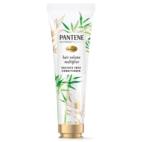 Pantene Nutrient Blends Hair Volume Multiplier Conditioner with Bamboo