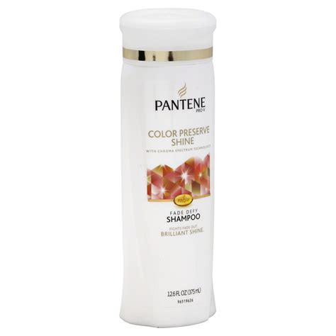 Pantene Pro-V Color Preserve Shine Fade Defy Shampoo logo