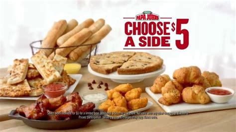 Papa John's $5 Sides TV Spot, 'Delicious Sides'