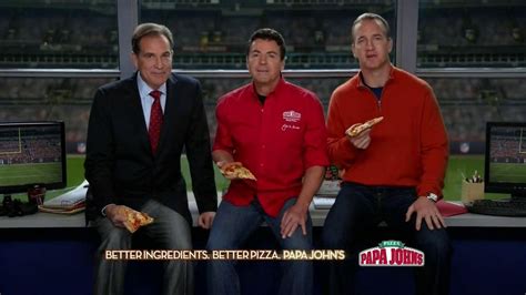 Papa Johns Super Bowl XLVII Coin Toss Experience TV Commercial Feat. Jim Nantz