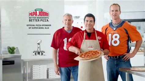 Papa John's TV Spot, 'Go Two for Pizzas' Featuring Peyton Manning