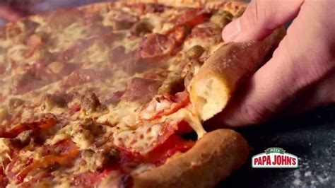Papa Johns XL Two Topping Superhero Pizza TV commercial - Spider-Man: Feed Your Hunger