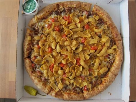 Papa Johns Fritos Chili Pizza logo