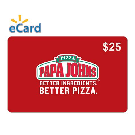 Papa Johns Gift Card tv commercials