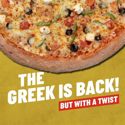 Papa Johns Greek Pizza logo