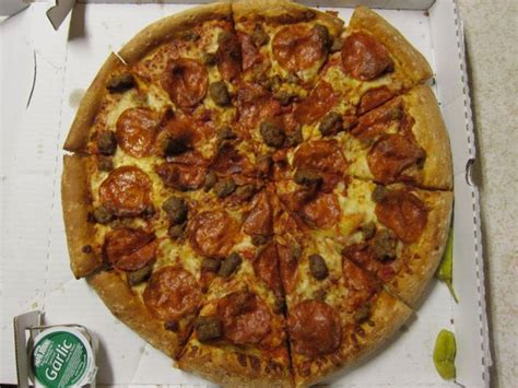 Papa Johns Monster Toppings Pizza