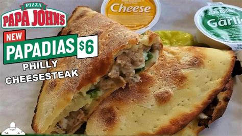 Papa Johns Philly Cheesesteak Papadia