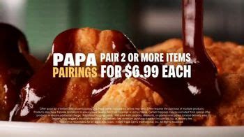 Papa Johns TV commercial - Pair 2 or More Items for $6.99 Each