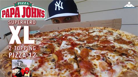 Papa Johns Two-Topping Superhero Pizza tv commercials