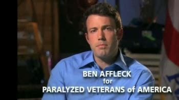 Paralyzed Veterans of America TV Spot, 'James Crosby' Featuring Ben Affleck