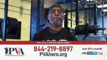 Paralyzed Veterans of America TV Spot, 'Laid It All On the Line' Featuring Titus Welliver featuring Titus Welliver