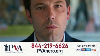 Paralyzed Veterans of America TV Spot, 'Soldier Stories' Featuring Ben Affleck created for Paralyzed Veterans of America