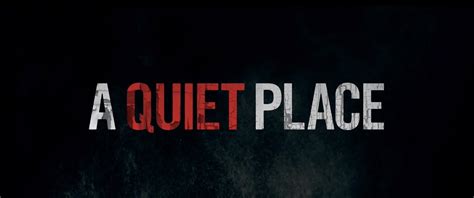 Paramount Pictures A Quiet Place logo