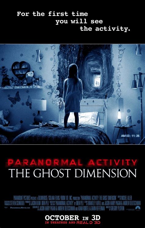 Paramount Pictures Paranormal Activity: The Ghost Dimension tv commercials