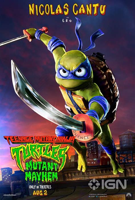 Paramount Pictures Teenage Mutant Ninja Turtles: Mutant Mayhem logo