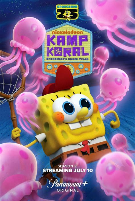 Paramount+ Kamp Koral: SpongeBob's Under Years logo