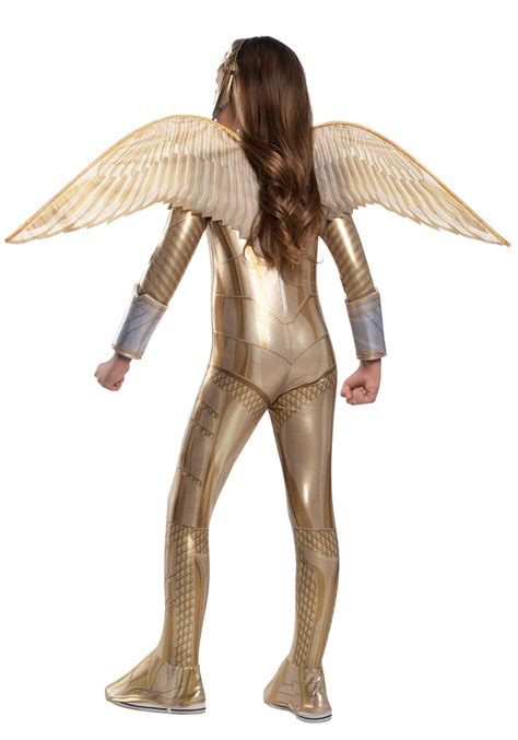 Party City Child Gold Armor Wonder Woman 1984 Costume