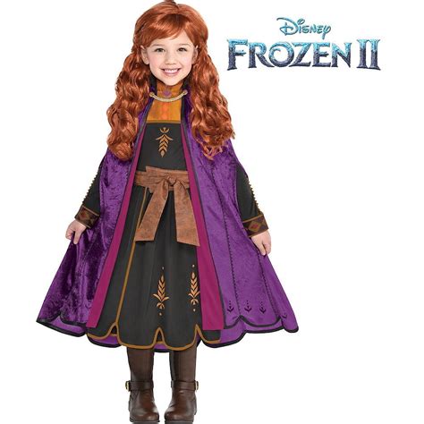 Party City Frozen 2 Child Act 2 Anna Costume logo