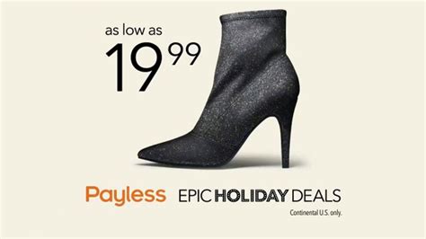 Payless Shoe Source Epic Holiday Deals TV Spot, 'The Payless Experiment'