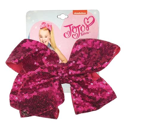 Payless Shoe Source JoJo Flip Sequin Hair Bow logo