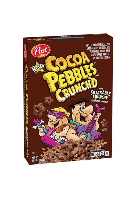 Pebbles Cereal Cocoa Pebbles Crunch'd logo