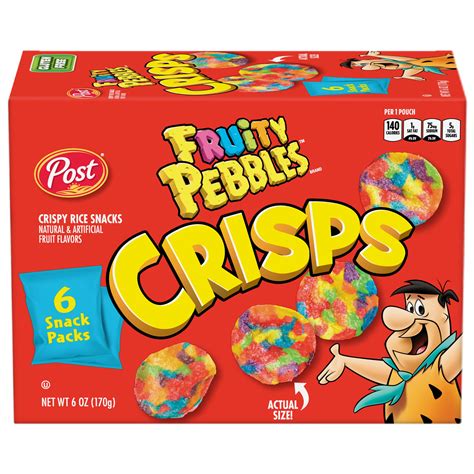 Pebbles Cereal Fruity Pebbles Crisps logo