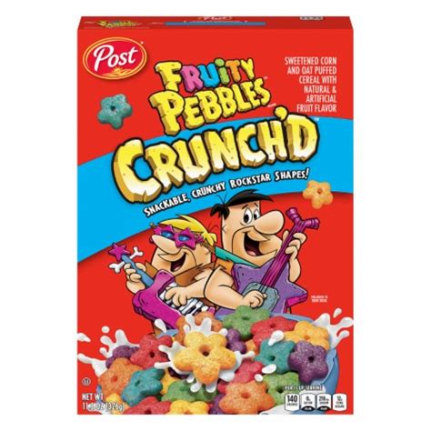 Pebbles Cereal Fruity Pebbles Crunch'd tv commercials