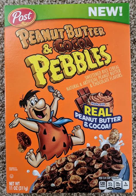 Pebbles Cereal Peanut Butter & Cocoa Pebbles logo