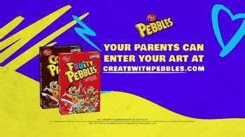 Pebbles Cereal TV commercial - Creativity Can Make Anything Brighter