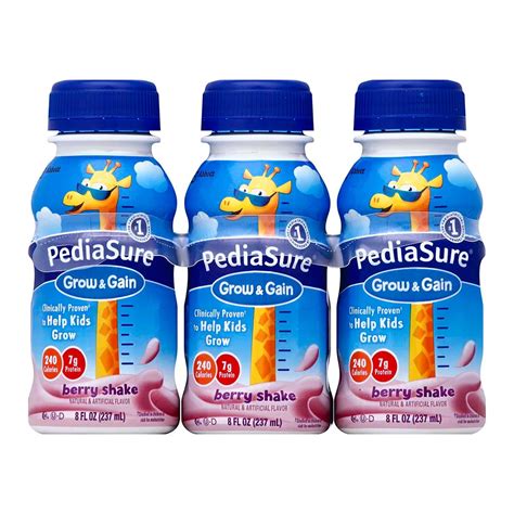 PediaSure Grow & Gain Berry Shake logo