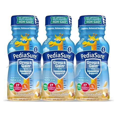 PediaSure Grow & Gain S'mores Shake logo