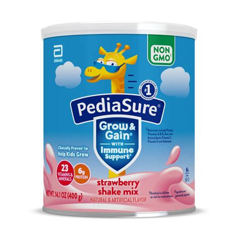 PediaSure Grow & Gain Strawberry Shake