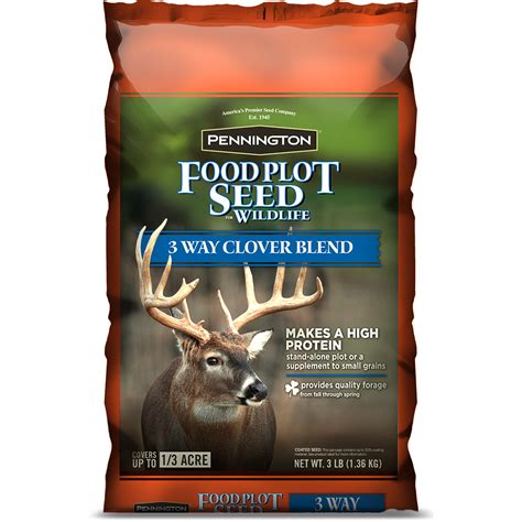 Pennington Food Plot Seed 3 Way Clover Blend logo