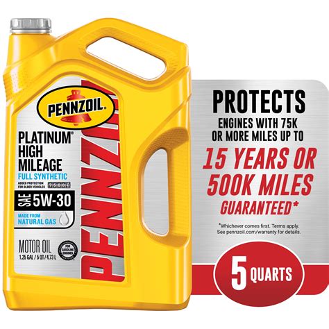 Pennzoil Platinum High Mileage