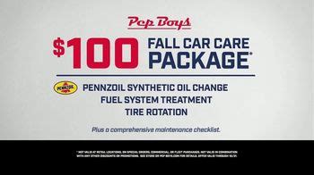 PepBoys Fall Car Care Package logo