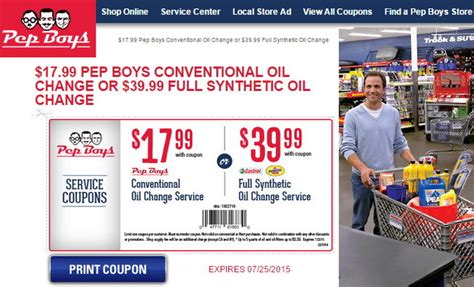 PepBoys Full Service Conventional Oil Change tv commercials