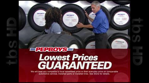 PepBoys TV commercial - Places to Go: Select Tires