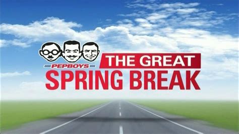 PepBoys The Great Spring Break TV commercial - Break Services