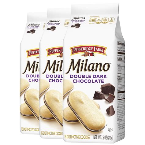 Pepperidge Farm Milano Double Dark Chocolate logo