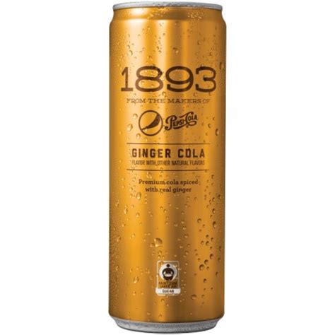 Pepsi 1893 Ginger Cola logo