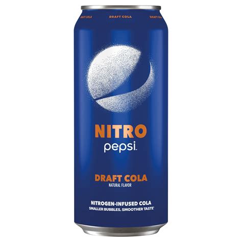 Pepsi Nitro Pepsi Draft Cola logo