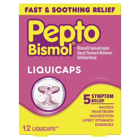 Pepto-Bismol Diarrhea Liquicaps