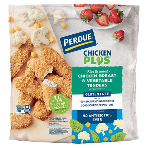 Perdue Farms Chicken Plus Chicken Breast & Vegetable Patties logo