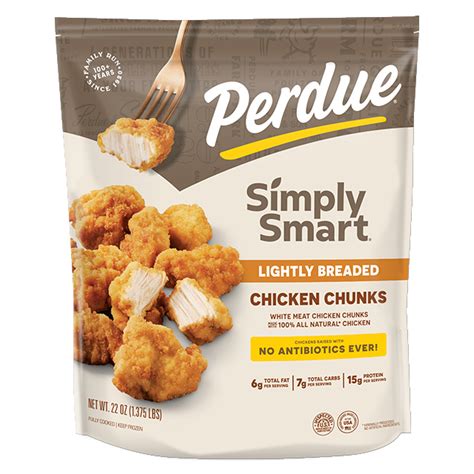 Perdue Farms Simply Smart Lightly Breaded Chicken Chunks logo