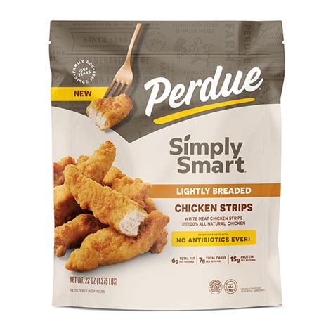 Perdue Farms Simply Smart Lightly Breaded Chicken Strips logo