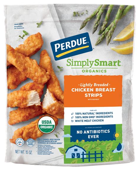 Perdue Farms Simply Smart Organics Chicken Breast Strips