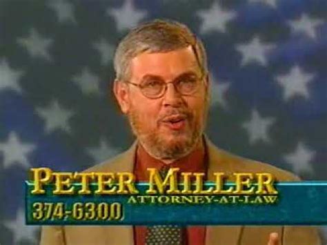 Peter Miller tv commercials