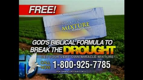 Peter Popoff Ministries Miracle Mixture logo