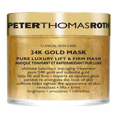 Peter Thomas Roth Pure Luxury Lift and Firm 24K Gold Mask logo